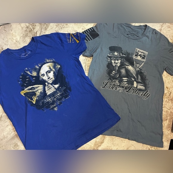 Grunt Style Liberty T Shirt Bundle Size Medium - Picture 2 of 5